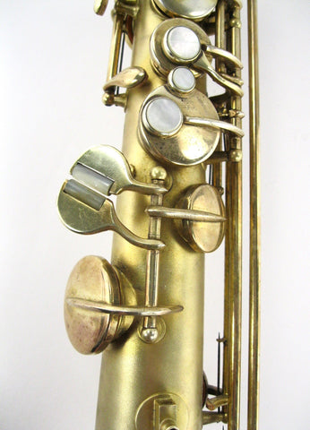 Conn New Wonder II Soprano Saxophone Gold Plate (1925)