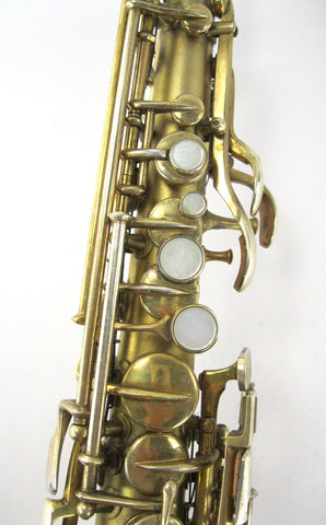 Conn New Wonder II Soprano Saxophone Gold Plate (1925)