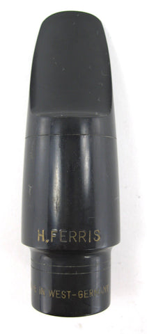 H. Ferris / John Reilly .084 Hard Rubber Alto Saxophone Mouthpiece