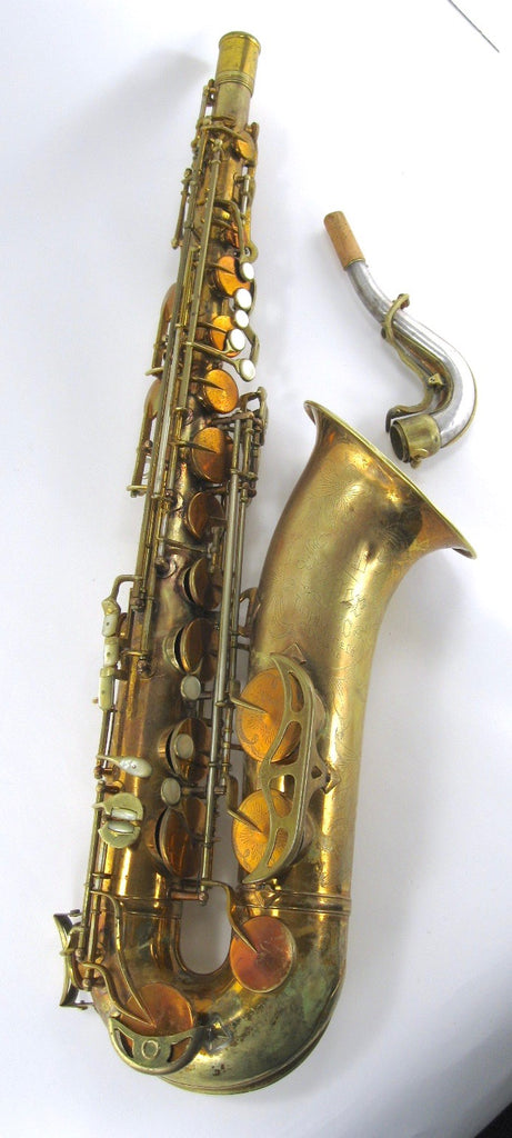 King Super 20 Tenor Saxophone (Full Pearls) (Sterling Silver Neck) (Available. Not Sold Out)