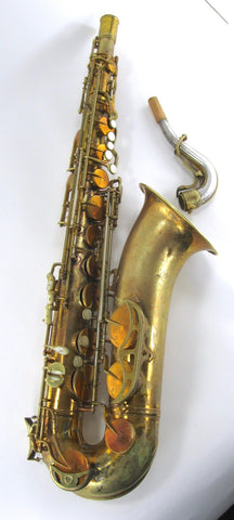 King Super 20 Tenor Saxophone (Full Pearls) (Sterling Silver Neck) (Available. Not Sold Out)