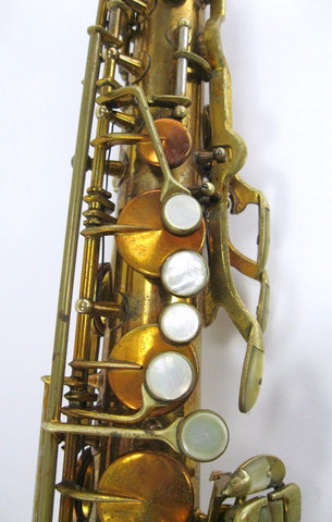King Super 20 Tenor Saxophone (Full Pearls) (Sterling Silver Neck) (Available. Not Sold Out)