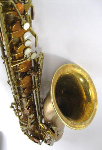 King Super 20 Tenor Saxophone (Full Pearls) (Sterling Silver Neck) (Available. Not Sold Out)