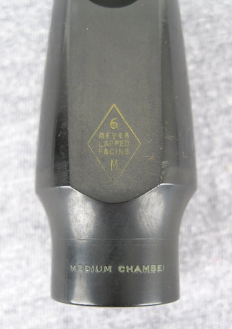 Meyer New York USA Medium Chamber 6M (.080) Alto Saxophone Mouthpiece