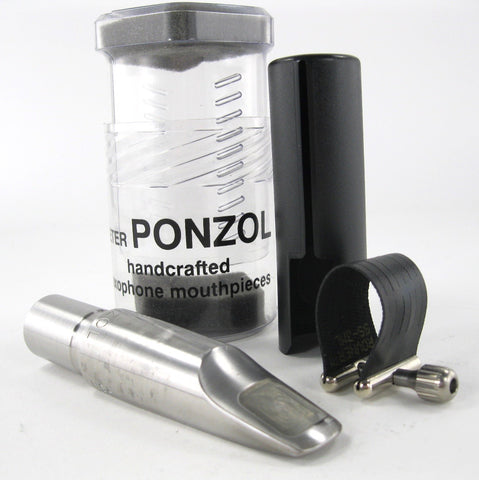 Ponzol Stainless Steel M2 110 Tenor Saxophone Mouthpiece