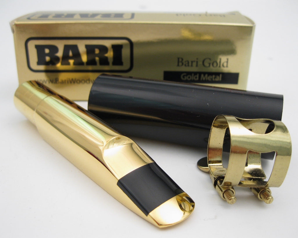 Bari Gold (.115) Tenor Saxophone Mouthpiece (NEW) | Junkdude.com - Used and  New Saxophones and Saxophone Mouthpieces