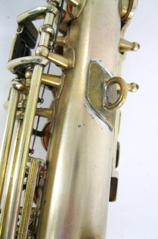 Buescher True-Tone Gold-Plate Soprano Saxophone
