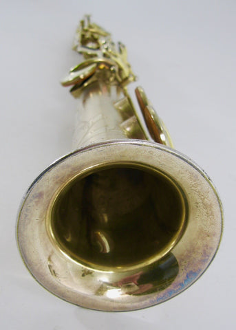 Buescher True-Tone Gold-Plate Soprano Saxophone