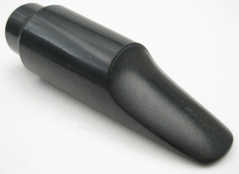 Unmarked (.090) Hard Rubber Tenor Saxophone Mouthpiece - Junkdude.com
 - 1