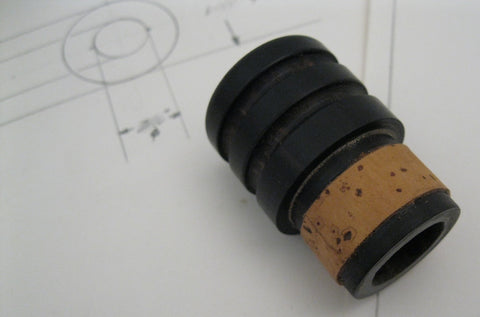 Morgan Grenadilla Alto / Tenor Saxophone End Plug - Junkdude.com
 - 3