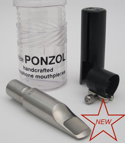 Ponzol M2 Stainless Steel Tenor Saxophone Mouthpiece