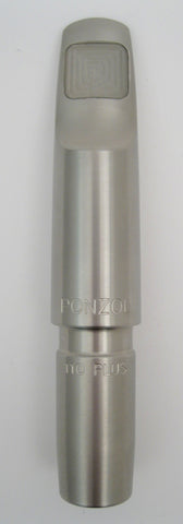 Ponzol Stainless Steel 110 Plus Baritone Saxophone Mouthpiece