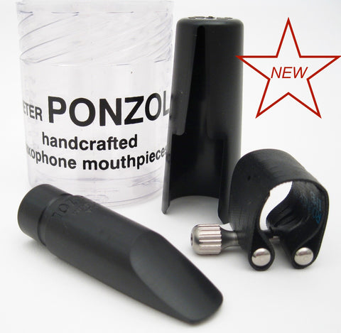 Ponzol Custom Model Soprano Saxophone Mouthpiece (NEW)