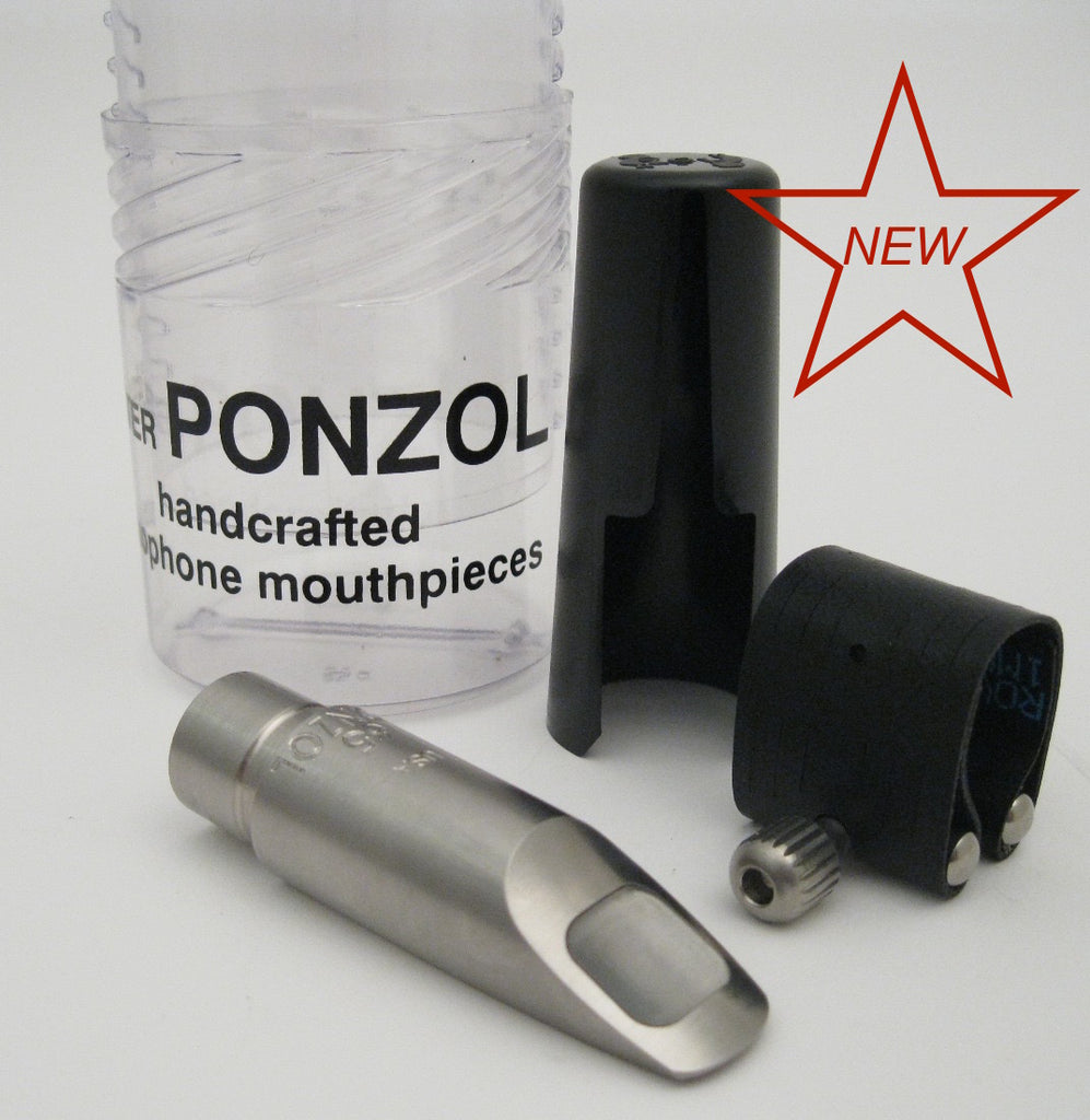 Ponzol Stainless Steel 65 (.065) Soprano Saxophone Mouthpiece