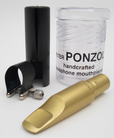 Ponzol M2 110 Aluminum Tenor Saxophone Mouthpiece (NEW)