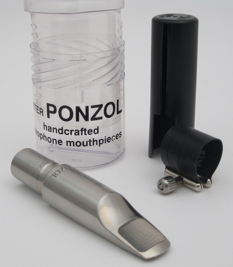 Ponzol M2 Stainless Steel Tenor Saxophone Mouthpiece | Junkdude