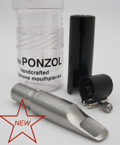 Ponzol M2 Plus Stainless Steel Tenor Saxophone Mouthpiece