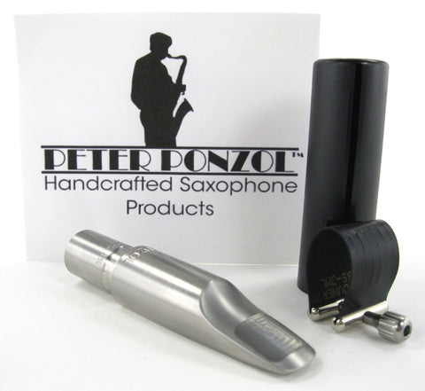 Ponzol M2 Plus 110 Stainless Steel Tenor Saxophone Mouthpiece (NEW B-Stock)