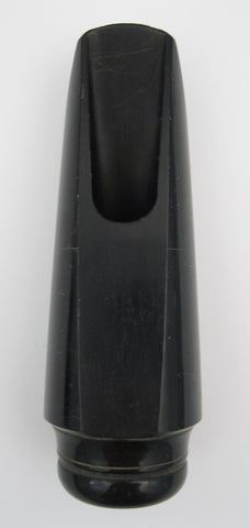 Unmarked France (.065) Hard Rubber Alto Saxophone Mouthpiece